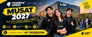 Masters Union MUSAT 2027 & Helpline Number