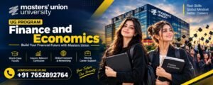 Masters Union UG Finance and Economics & Helpline Number