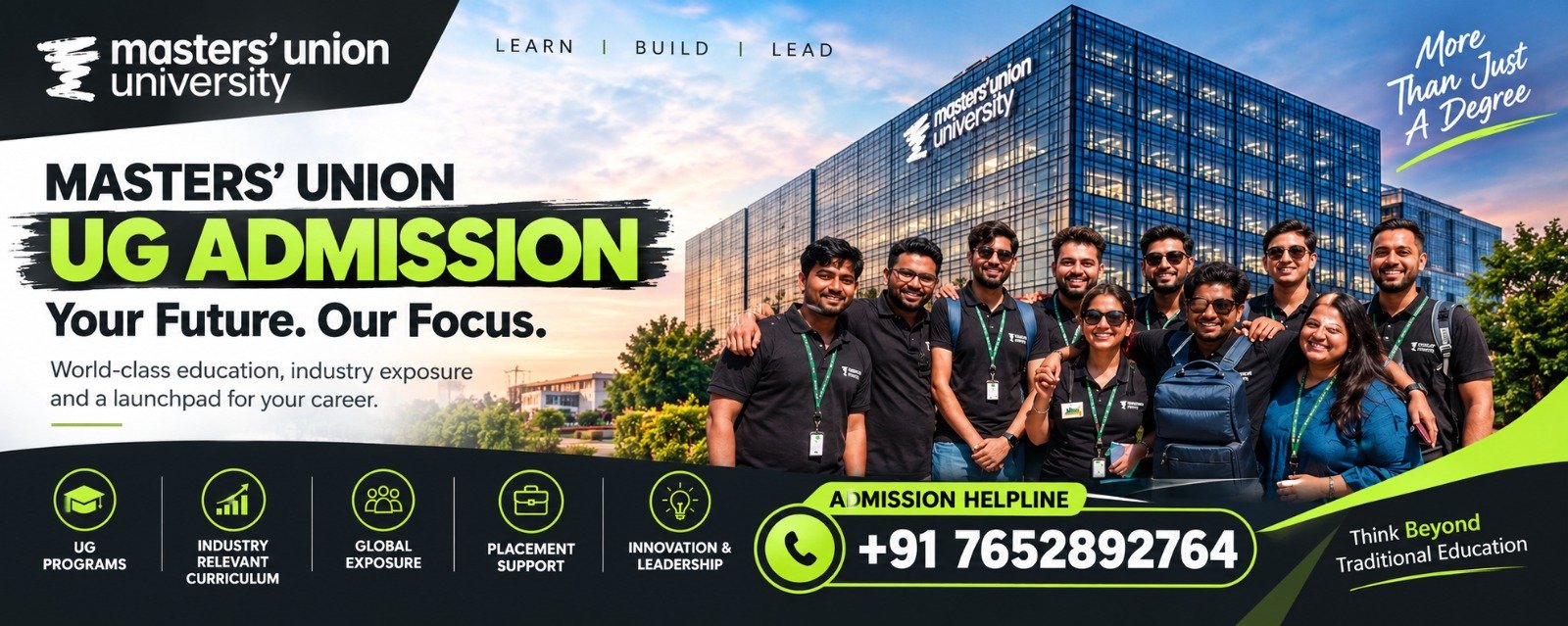 Masters Union UG Admission 2027: Eligibility, Courses, Fees, Admission Process & Helpline Number