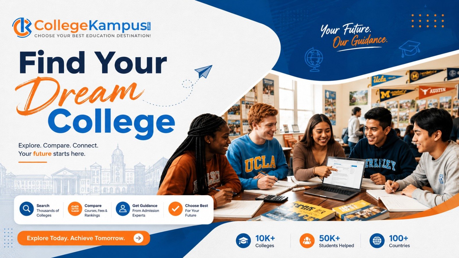 Find Your Dream College in 2026: Courses, Admission Process, Eligibility, Fees and Career Opportunities