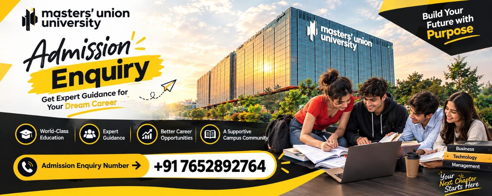 Masters Union Admission Enquiry Number 2027: Courses, Eligibility, Admission Process and Guidance