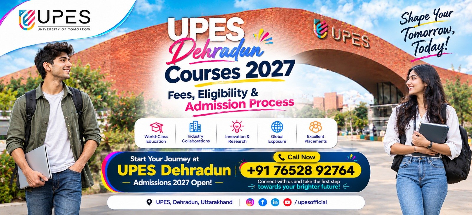 UPES Dehradun Courses 2027: Fees, Eligibility & Admission Process 1 UPES Dehradun