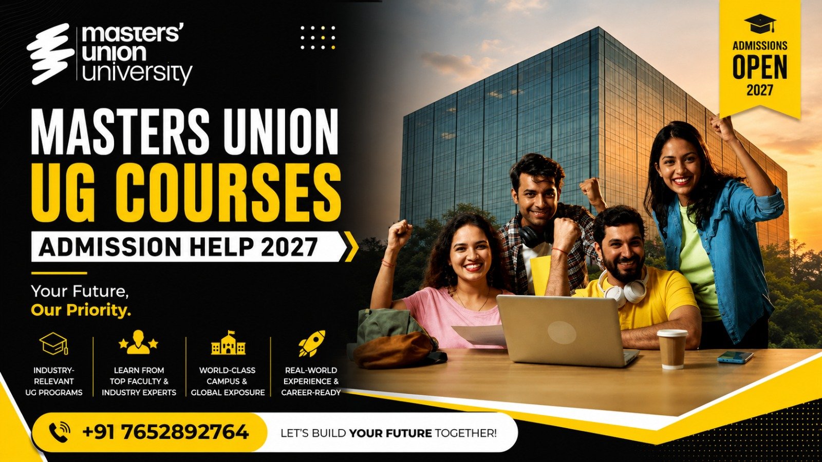 Masters Union UG Courses Admission Help 2027