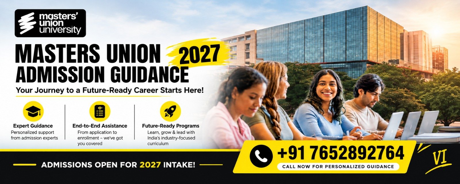 Masters Union Admission Guidance 2027: Courses, Eligibility, Application Process and Expert Support 1 Masters Union Admission Guidance 2027: Courses, Eligibility, Application Process and Expert Support