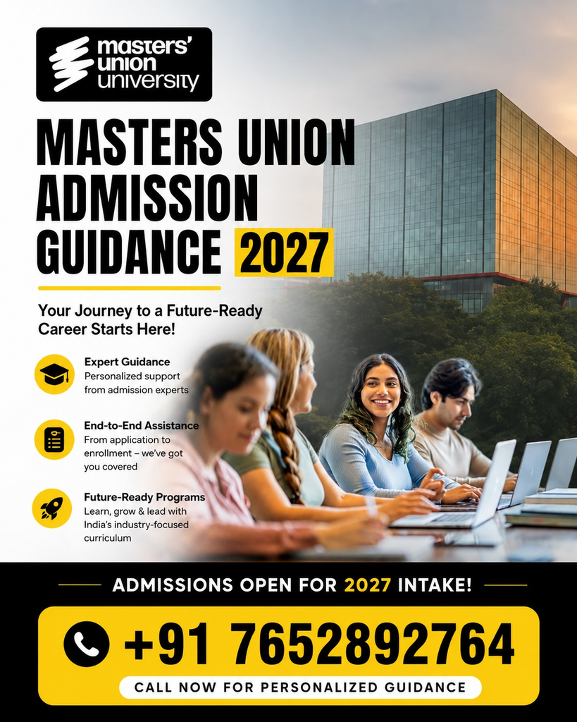 Masters Union Admission Guidance 2027: Courses, Eligibility, Application Process and Expert Support 2 image 107