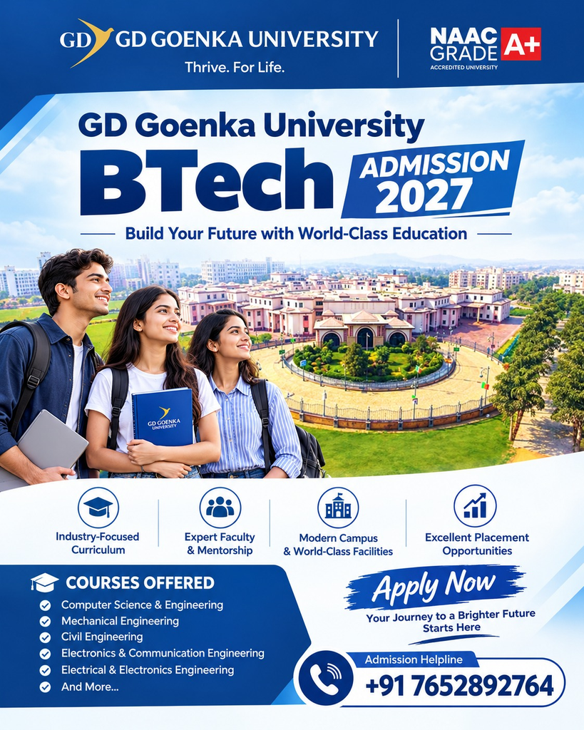 GD Goenka University BTech Admission 2027: Courses, Fees & Admission Helpline Number 2 image 108