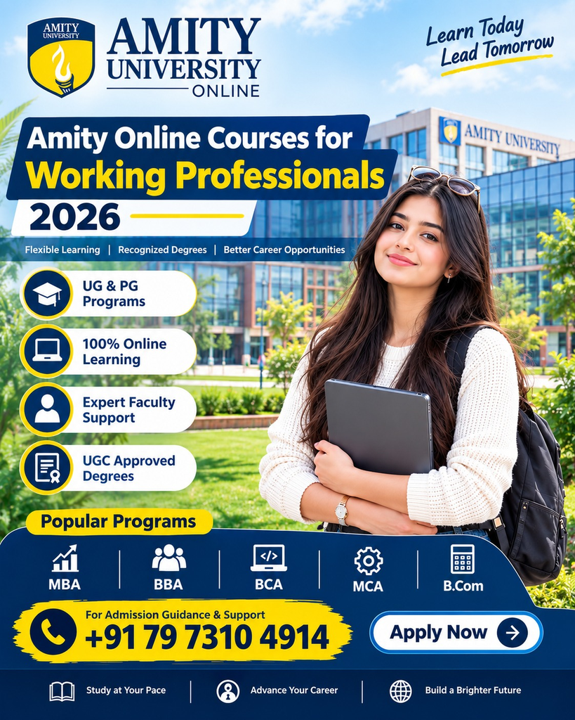 Amity Online Courses for Working Professionals 2026: Programs & Helpline Number 2 image 13