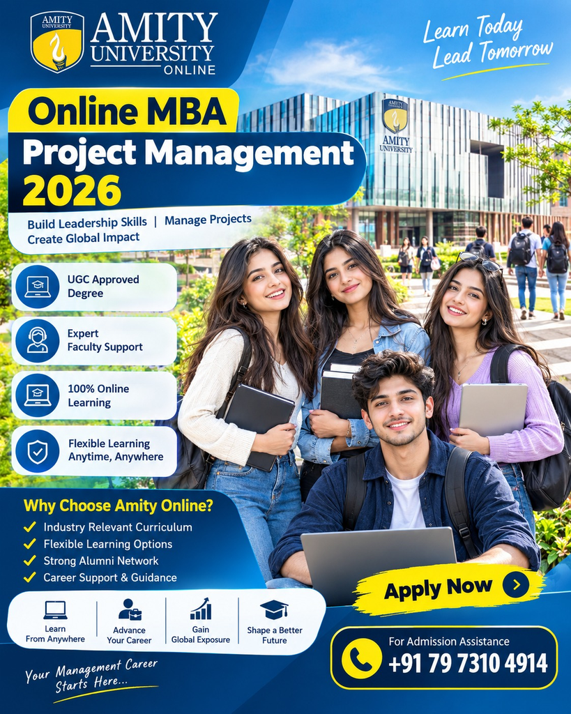 Amity Online MBA Project Management 2026: Fees, Eligibility & Helpline Number 2 image 4
