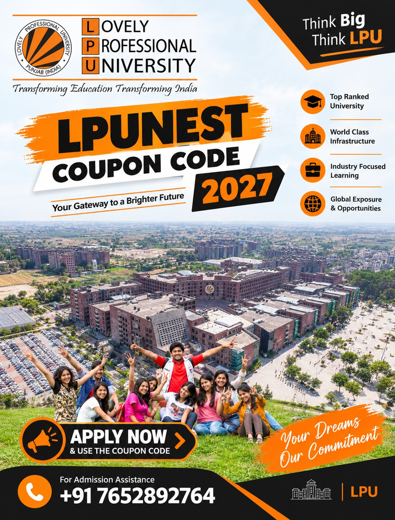 LPUNEST Coupon Code 2027: Latest Offers, Application Fee Discount, Scholarships and Admission Guide 2 image 59