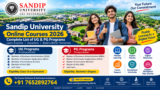 Sandip University Online Courses 2026: Complete List of UG & PG Programs