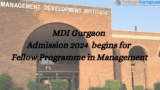 MDI Gurgaon Admission 2024 begins for Fellow Programme in Management; Apply by Jan 31