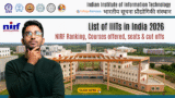 List of IIITs in India 2026: NIRF Ranking, Courses Offered, Seats & Cut Offs