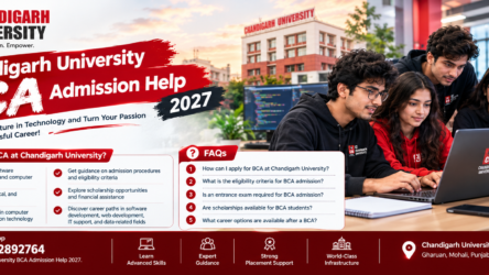 Chandigarh University BCA Admission Help: Complete Guide for Aspiring Computer Applications Students