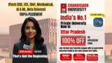 BTech (CSE, ECE, Civil, Mechanical, AI & ML, Data Science) at Chandigarh University Lucknow (UP) 2026: Admission Open, 100% Scholarship, 100% Placement & 50% to 100% Discount on Application Fees!