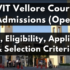 VIT-AP University Admissions : Application, Eligibility & Selection Criteria