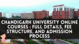 Chandigarh University Online BCA Course ,Eligibility Criteria ,Admission Process ,Fee