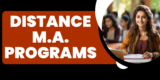 Distance M.A. Programs