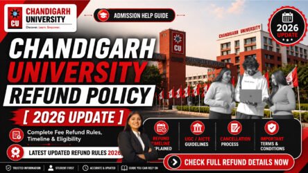 🎓 Chandigarh University Refund Policy 2026 [Complete Guide]