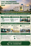 Civil Engineering SRM University Sonepat 2026: Complete Guide, Fees, Placements, Admission & Honest Review