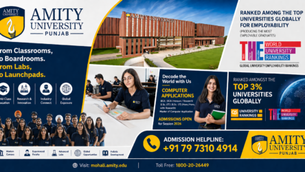 Amity University Mohali Admission Help 2026: Complete Guide, Courses, Fees, Eligibility & Helpline