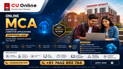 Best Online MCA in India – Chandigarh University Online MCA Admission 2026: Complete Guide