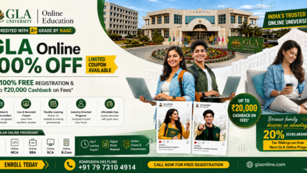 GLA Online 100% OFF Coupon: Limited Offer, Free Registration & Up to ₹20,000 Cashback