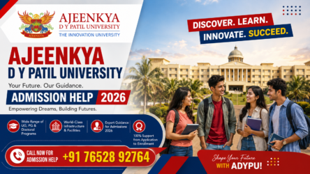 Ajeenkya DY Patil University Admission Help 2026: Complete Guide to Eligibility, Courses, Fees, Scholarships & Application Process