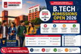 CU B.Tech Admission Open 2026: Apply Now with Step-by-Step Admission Help