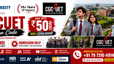 CGCUET Coupon Code 2026: 100% Free Registration Help & Admission Help | Call +91 79 7310 4914