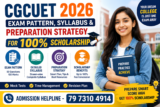 CGCUET 2026 Helpline: Exam Pattern, Syllabus & Preparation Strategy for 100% Scholarship