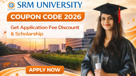 SRM University Coupon Code 2026 – Get Application Fee Discount & Scholarship Guide