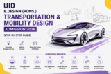 UID B.Design (Hons.) Transportation & Mobility Design Admission 2026: Step-by-Step Guide