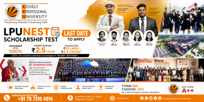 🎓 LPUNEST Scholarship Test 2026: Complete Guide to Admission, Eligibility, Exam Pattern & 100% Scholarship at Lovely Professional University