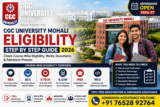 CGC University Mohali Eligibility Step By Step Guide 2026 – Course-Wise Eligibility, Marks, Documents & Admission Helpline No. 76528 92764