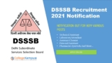 DSSSB Recruitment 2021 notification, Technical Assistant Examination Date And Exam Syllabus