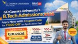 GD Goenka University Coupon Code 2026 Update – Step-by-Step Guide to Get Maximum Discount on Admission Fees