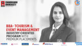 BBA Tourism & Event Management at Chandigarh University – Placement | Fees | Scholarship | Admission Process 2026