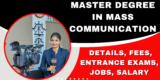 Mass Comm PG(Master degree in Mass Communication): Details, Fees, Entrance Exams, Jobs, Salary