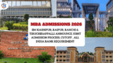 MBA Admissions 2026: IIM Kashipur, Raipur, Ranchi & Tiruchirappalli announce Joint Admission Process, Cutoff , All India Rank Requirement