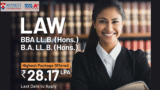 BBA LL.B (Hons) & BA LL.B (Hons) at Bennett University 2026 – Eligibility, Scholarships, Registration, Admission Process, Fees, Syllabus, Placement & More