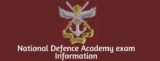 NDA 2021 Application Form, Exam Date