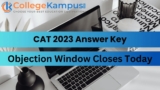 CAT 2023 Answer Key Objection Window Closes Today @5:00 pm