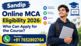 Sandip Online MBA Eligibility 2026: Who Can Apply for the Course?
