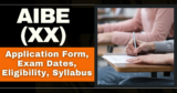 AIBE (XX) 2026: Application Form, Exam Dates, Eligibility, Syllabus