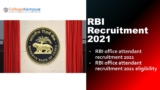 RBI Recruitment 2021 Apply Online For Reserve Bank of India Job Vacancy