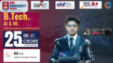B.Tech AI & ML at CGC Mohali (Jhanjeri) – Placements, Fees, Scholarships, Admission Process 2025 & Highest Package