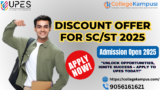 UPES Discount Offer for SC/ST 2025 | Apply Now!