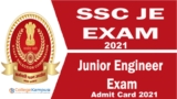 SSC JE admit card 2021: Check Junior Engineer Phase 1 Exam Schedule 2021 And Exam Pattern