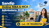 Sandip Online MBA Admission 2026 Without Entrance Exam: Eligibility & Process