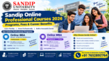Sandip Online Professional Courses 2026: Programs, Fees & Career Benefits